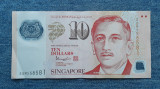 10 Dollars 2018 Singapore / polimer / 558581