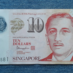 10 Dollars 2018 Singapore / polimer / 558581
