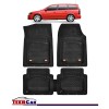 Covorase Auto Tip Tavita Compatibile Opel Astra G Caravan (1998-2009) Negru Material Rezistent (Copy)