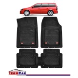 Covorase Auto TeamCar&reg; Tip Tavita Compatibile Opel Astra G Caravan (1998-2009) Negru Material Rezistent, Cauciuc