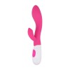 Vibratoare punctul G - Jessica Rabbit Vibrator Iepuras pentru Punctul G Aspect Curbat si Neted Stimularea Precisa a Punctului G, Loving Joy