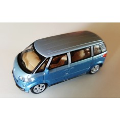 Macheta Microbus VW Camper albastru Scara 1:72 Cararama
