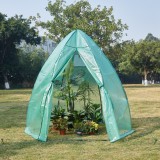 Sera gradina Hunze 200x240cm verde [en.casa] HausGarden Leisure