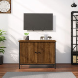 Comodă TV cu uși, stejar maro, 60x35x45 cm, lemn prelucrat, vidaXL