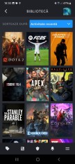 Vand cont steam +dota2 cu rank immortal