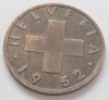Elvetia, 2 Rappen 1952, Europa