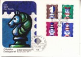 B14 - FDCS - Germania - piese de sah - 1972, Europa, Arta