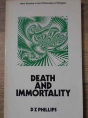 DEATH AND IMMORTALITY-D.Z. PHILLIPS foto