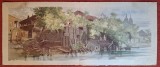 Cromolitografie din albumul "Bucurestii in 1869" de A. Preziosi