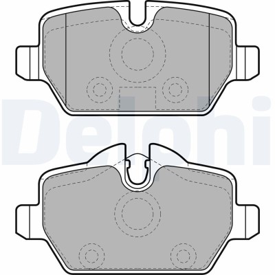 DELPHI LP1924 set placute frana,frana disc foto
