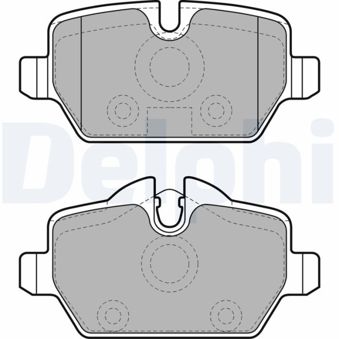 DELPHI LP1924 set placute frana,frana disc