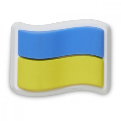 Jibbitz Crocs Ukraine Flag foto