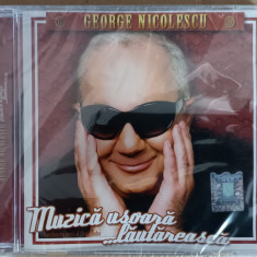 George Nicolescu - muzică ușoară .. lăutărească, cd sigilat cu muzică