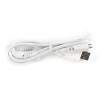 Cablu Date USB la MicroUSB, 0.7m, Universal, Alb - Incarcare Rapida