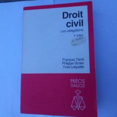 TERRE-DROIT CIVIL-LES OBLIGATIONS-TRATAT FRANCEZ DE DREPT CIVIL-OBLIGAȚIILE
