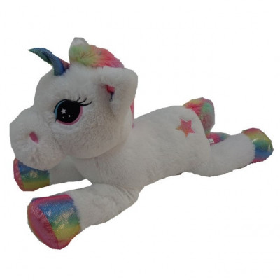 Unicorn De Plus Sezand 85CM Alb 33526498 foto