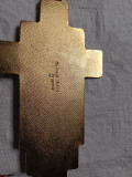 Cruce vintage bronz dore 2004