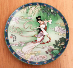 Farfurie - Legends of the west lake - Imperial Jingdezhen China - 1989 foto