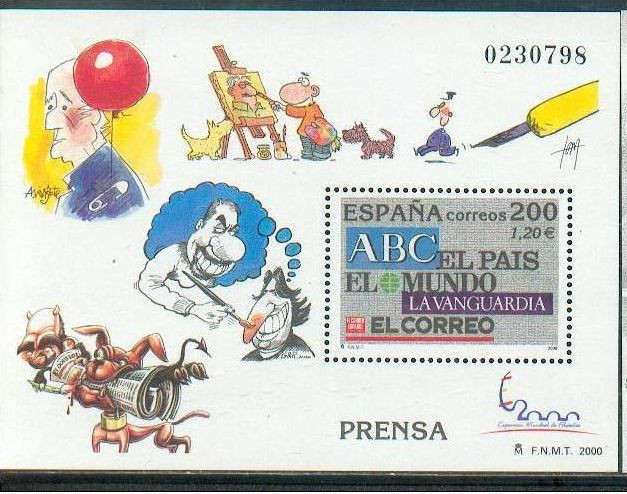 SPANIA 2000 EXPOZITIE PRESA
