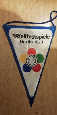 M3 C7B - Tematica sport - Jocurile mondiale - Tineret si Studenti - DDR - 1973 foto