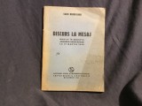 Discurs la mesaj de Caius Brediceanu anul 1940 / 46 pagini !