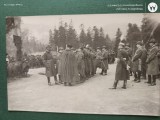 Fotografie militarie si razboaie , parada militara Sinaia , anii 1938 -1939 , Carol al II lea