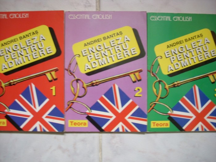 Andrei Bantas-Engleza pentru admitere 3 vol.