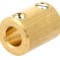 Rezistor adaptor alamă 6mm arămiu