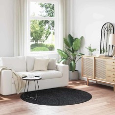 vidaXL Covor Gri &icirc;nchis 160 x 160 cm Polipropilenă