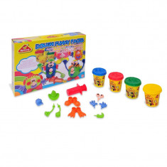 Set creativ plastilina Funny Faces, 4 culori, 3 ani+ foto