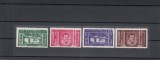 ROMANIA 1937 LP 118 CENTENARUL ION CREANGA SERIE MNH, Nestampilat