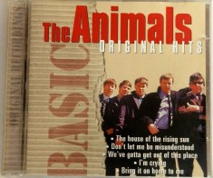 The Animals &lrm;&ndash; Original Hits VG+ / NM cd muzica rock beat Disky Europa 1995