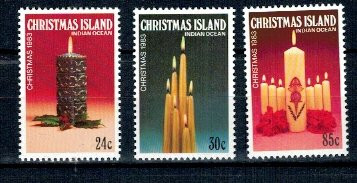 Christmas Island 1983 - Craciun, serie neuzata foto