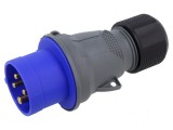 Conector AC trifazat 16A 250VAC IP44