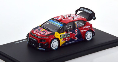 Macheta Citroen C3 WRC Ogier Rallye Monte Carlo 2019 - IXO/Altaya 1/43 (Raliu) foto