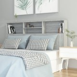 Gossi dulap tablie, gri sonoma, 160x19x103,5 cm