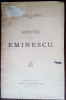 Dr. RADU I. SBIERA - AMINTIRI DESPRE EMINESCU (CERNAUTI 1903/ED.LIBR. H.PARDINI)