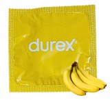 Prezervativ Durex cu aroma de fructe, banana, capsuni sau portocala,1 Buc
