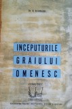 Inceputurile graiului omenesc Hans Neumann