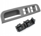 Cumpara ieftin Set Maner Usa Interior Sofer Stanga Gri + Bloc Comenzi Geamuri Compatibil Volkswagen Bora 1998-2005 3B1867171E Gri + 1J4 959 857 D, General