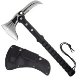 Topor pentru camping si drumetii Foxter, 41 cm, otel si plastic, husa lama
