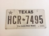 Texas Inmatriculare USA original, decor de perete