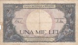 BANCNOTA 1000 LEI 1943 Seria J 2575