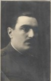 P3185N Ofițer rom&acirc;n, studio Lux, Dorohoi, perioada interbelică