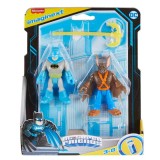 Set 2 figurine, Imaginext, DC Super Friends, Batman si Man-Bat, HKN48