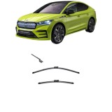 Cumpara ieftin Set stergatoare SKODA ENYAQ iV Coupe (5AC) 2021-2023, parbriz, Valeo Silencio