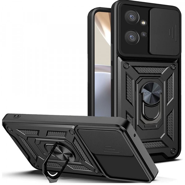 Husa pentru Motorola Moto G32, Techsuit, CamShield, Neagra