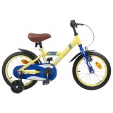 vidaXL Bicicletă pentru Copii 12 Inci pentru 2-4 ani Galben 42009612