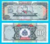 Haiti 10 Gourdes 2004 UNC P#265 &#039;Arcahaie&#039; CJ439671, Bancnota, Catherine Flon, Stema Nationala, 162x70mm