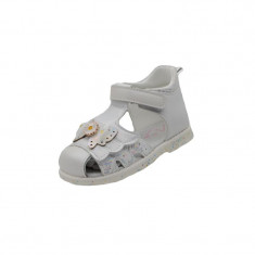 Sandale ortopedice pentru fete Tom Miki C-T9074-A, Alb foto